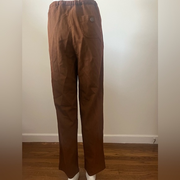 Old Friends Brown Tencel Pants, Made in USA - Picture 4 of 15